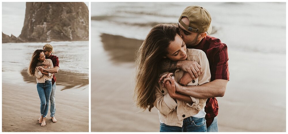 Cannon Beach Couples Photos