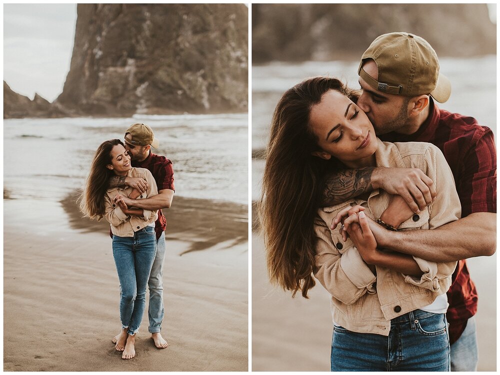 Cannon Beach Couples Photos