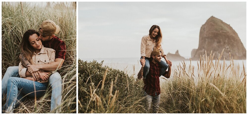 Cannon Beach Oregon Couples Photos