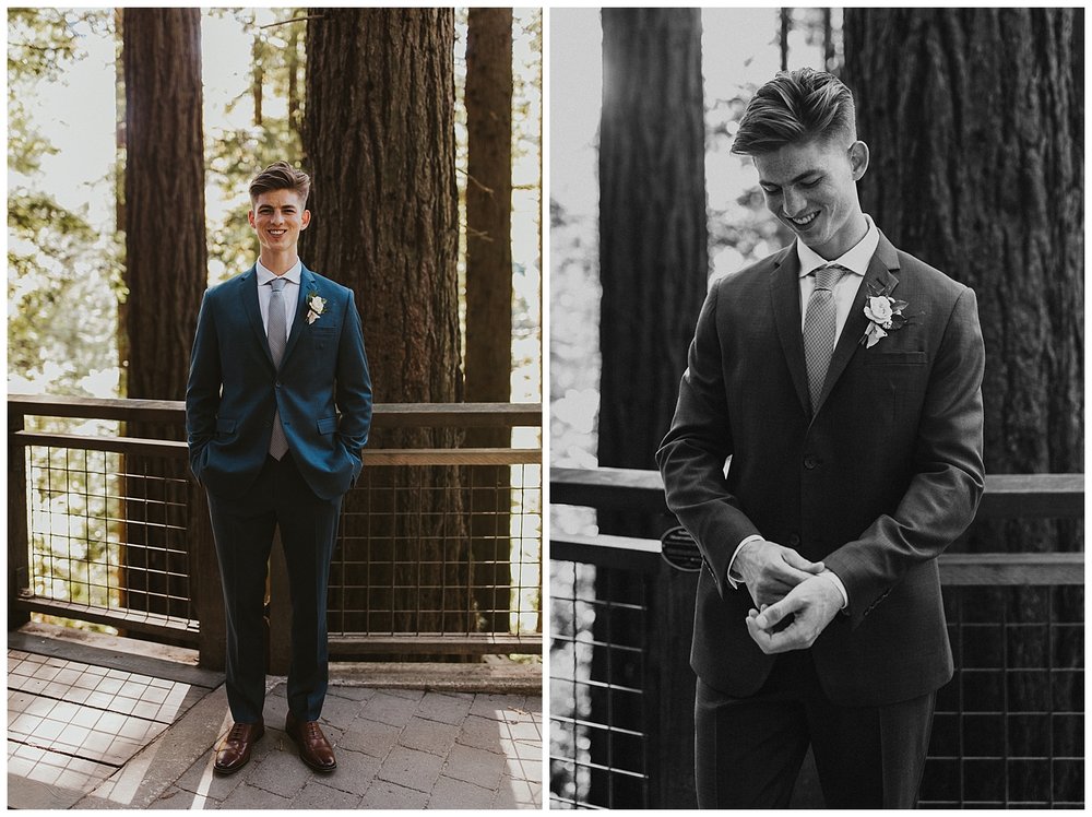 Portland Oregon Woodland Elopement