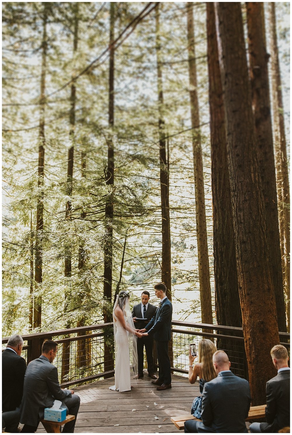 Portland Oregon Woodland Elopement