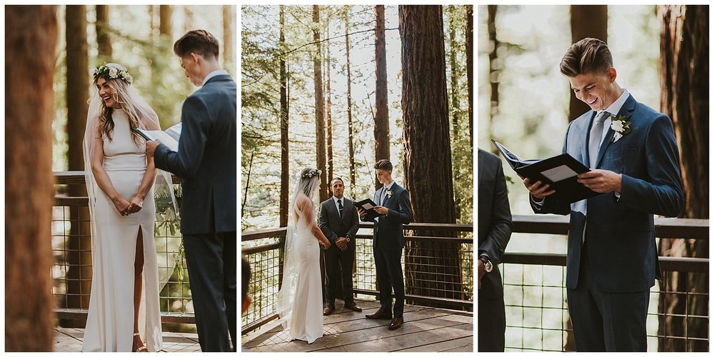 Portland Oregon Woodland Elopement