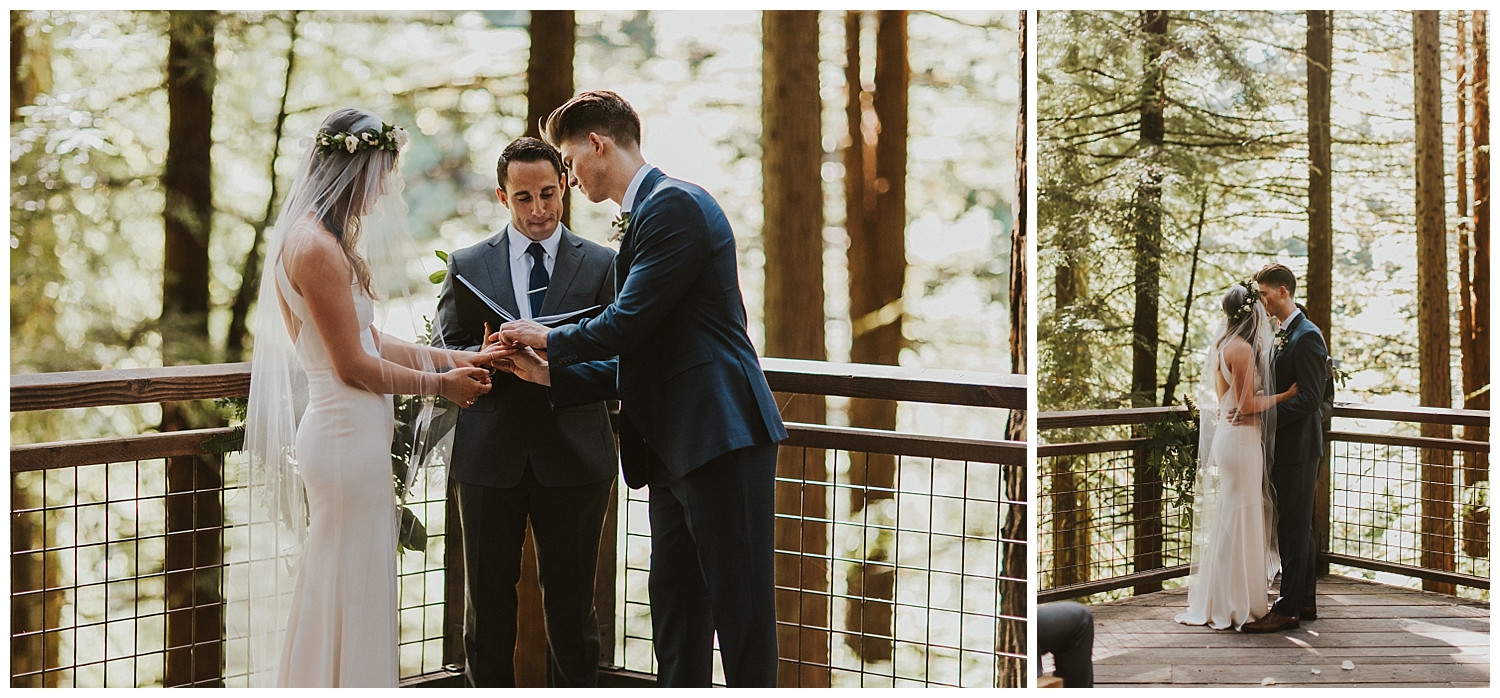 Portland Oregon Woodland Elopement