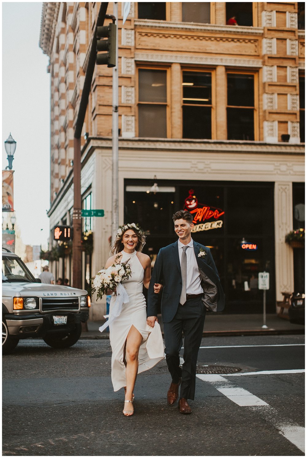 Portland Oregon Woodland Elopement