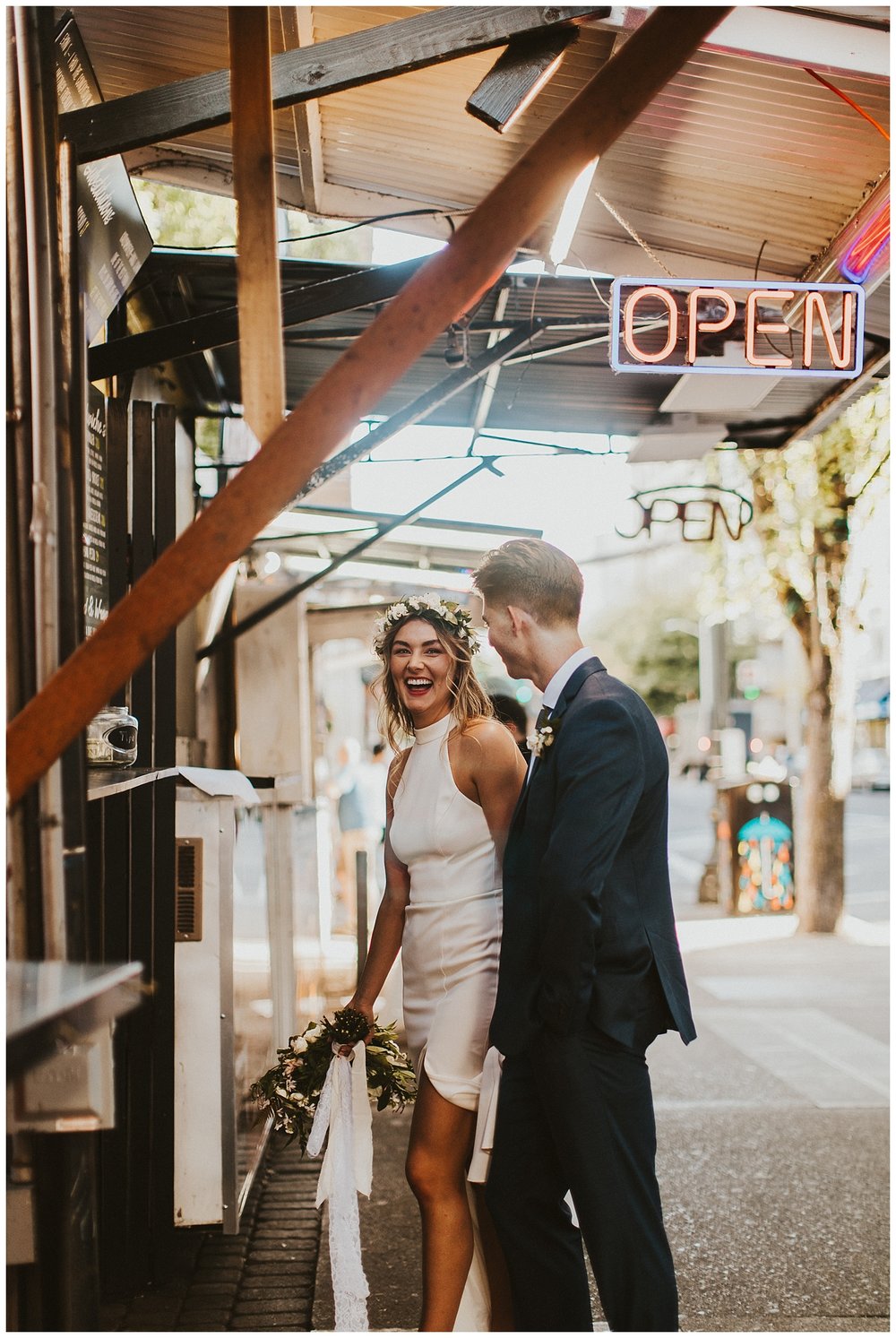 Portland Oregon Woodland Elopement