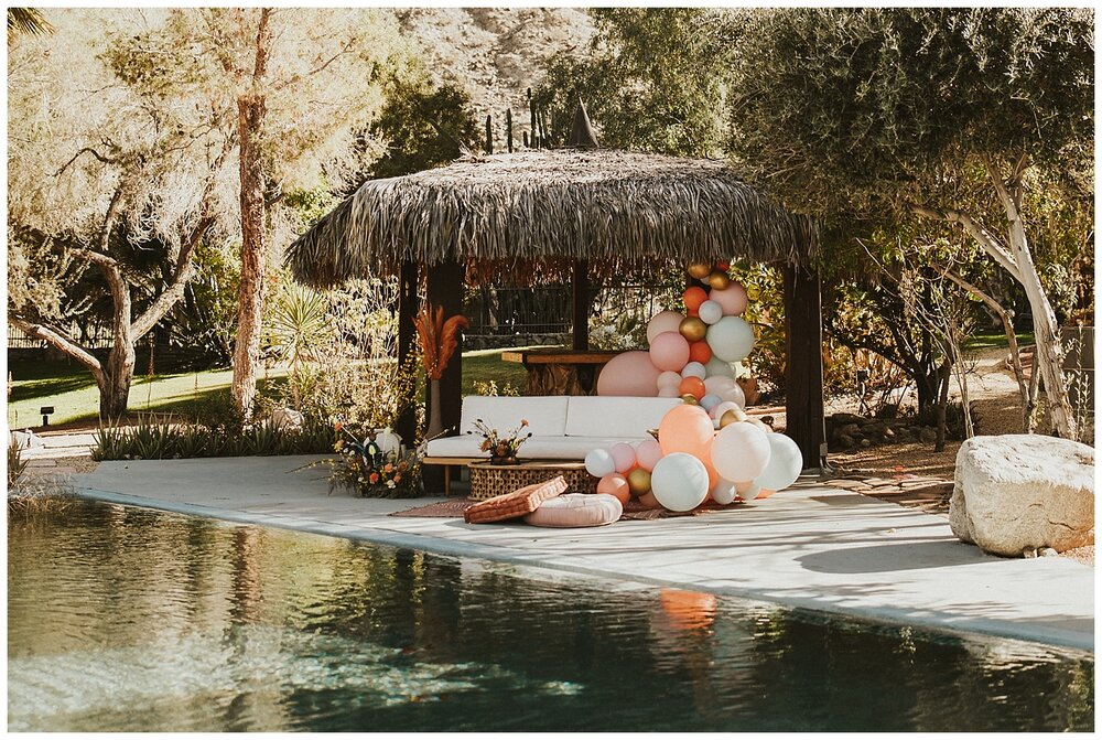 Palm springs elopement