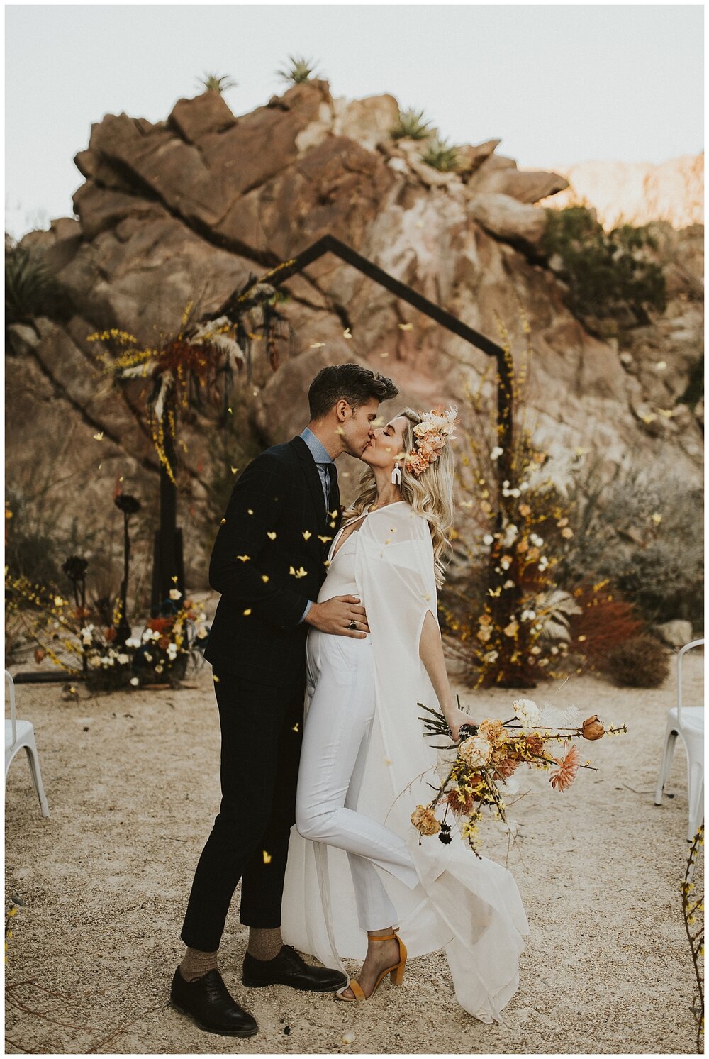 Palm springs elopement