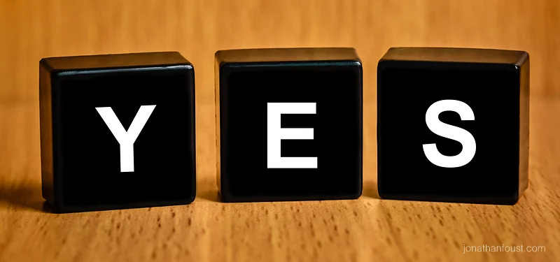 The Art of Yes