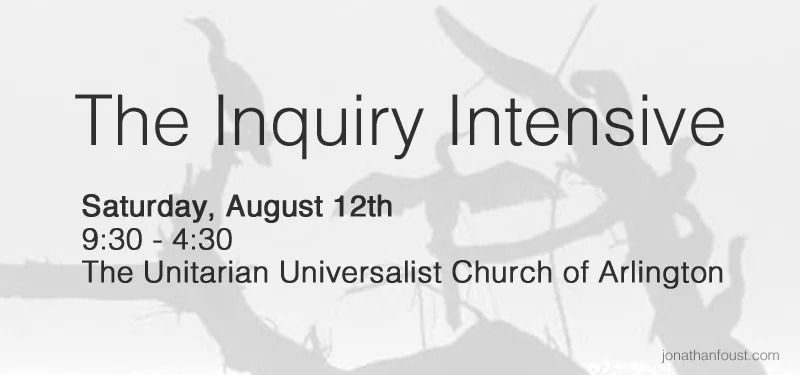Daylong Retreat this Saturday! Explore the Questions That Can Change Your Life, with Jonathan Foust