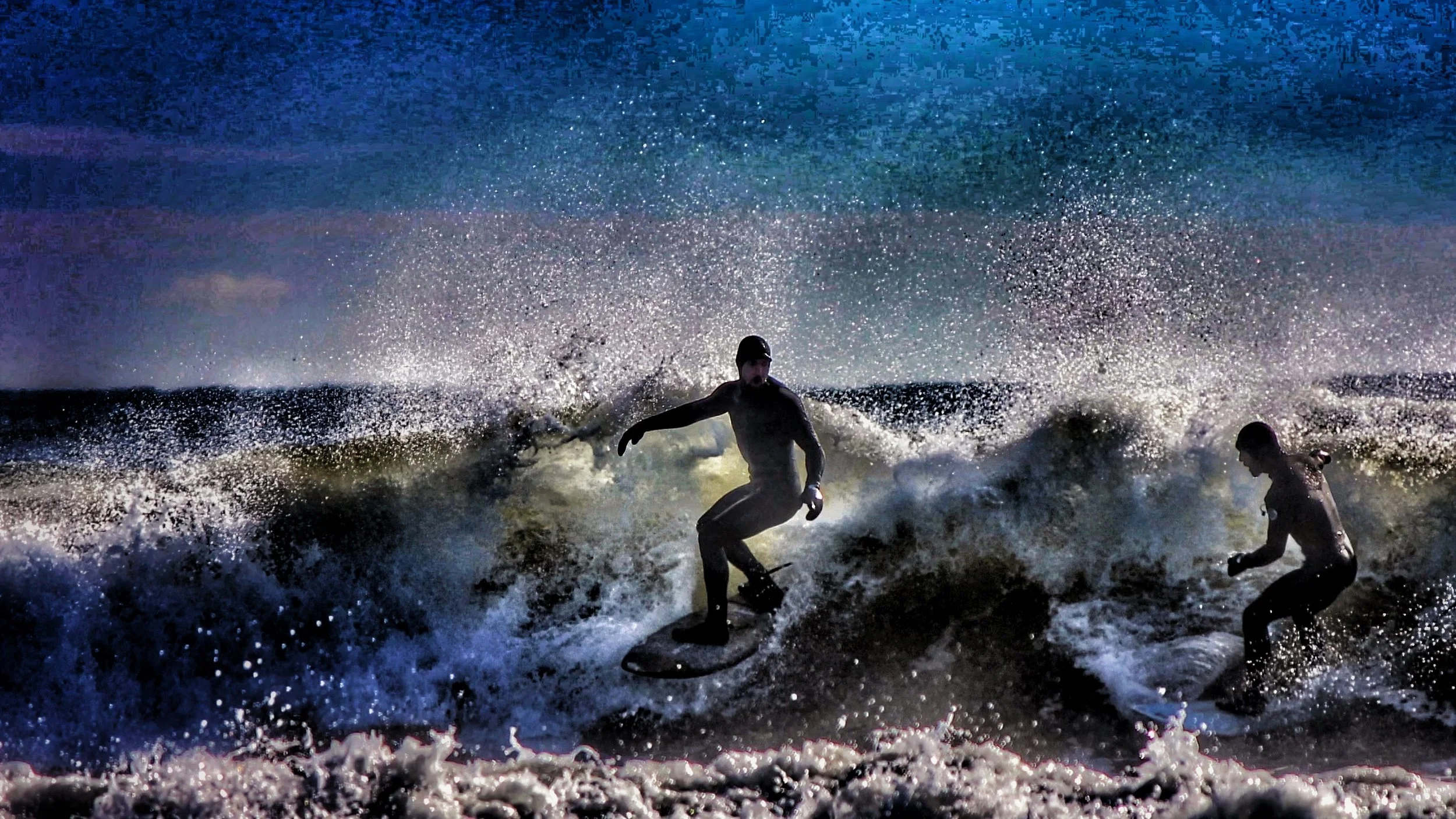 Embodied Presence:  Surfing the Waves