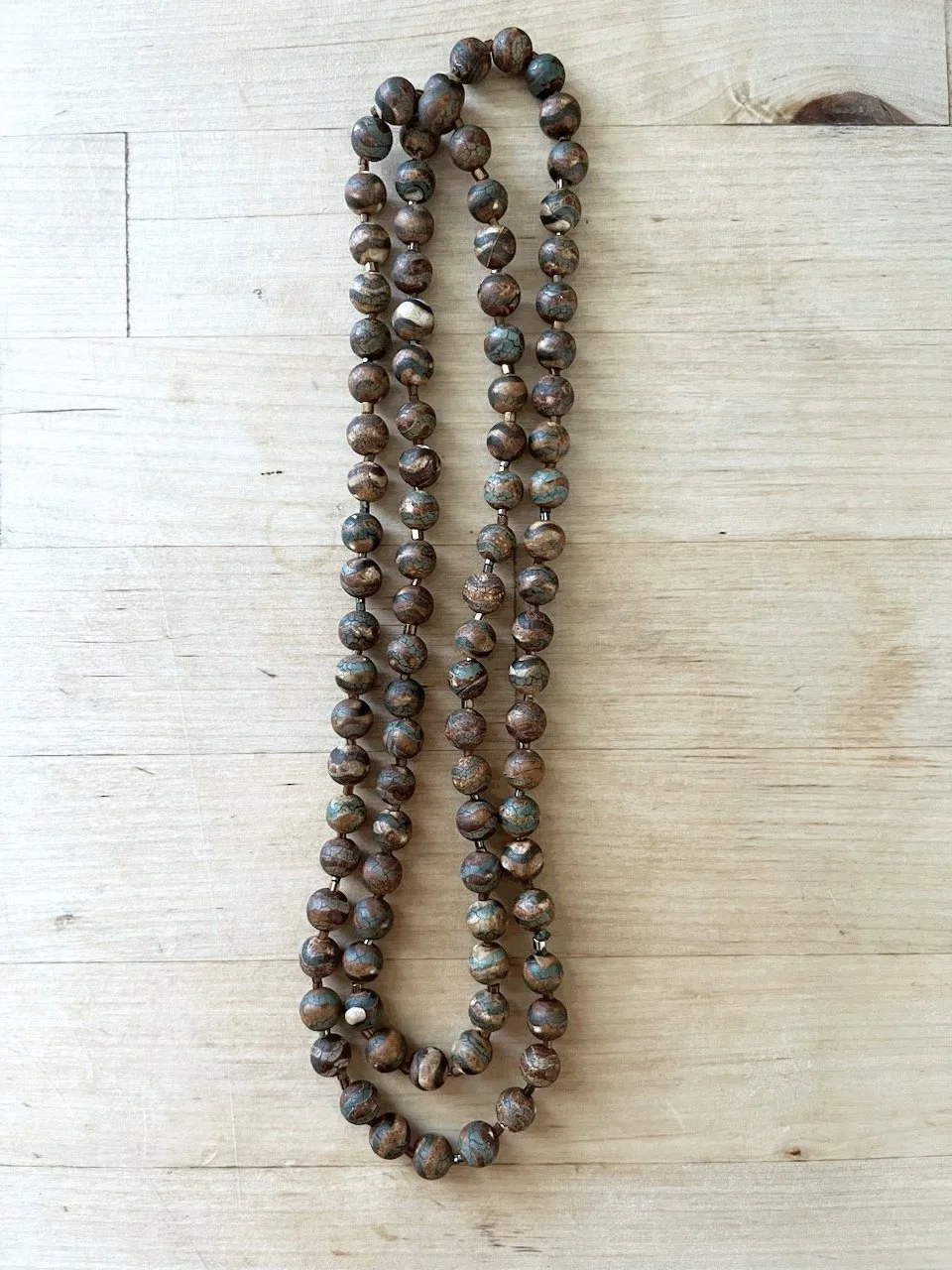 Tibetan agate necklace