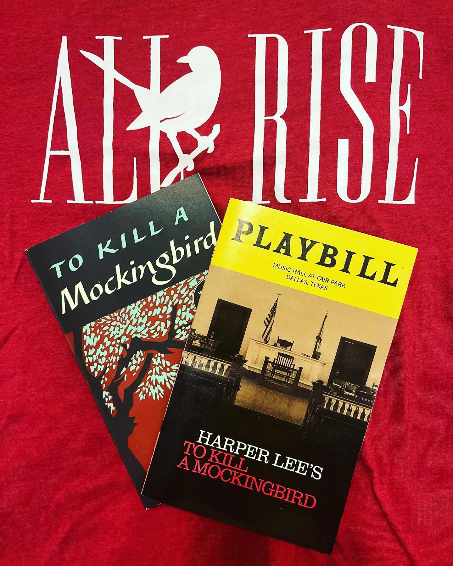 The one thing that doesn&rsquo;t abide by majority rule is a person&rsquo;s conscience.
To Kill a Mockingbird 
Harper Lee.
&bull;
What. A. Show.
&bull;
I was out way past my bedtime last night and it was it ever worth it.
&bull;
When TKAM came to the