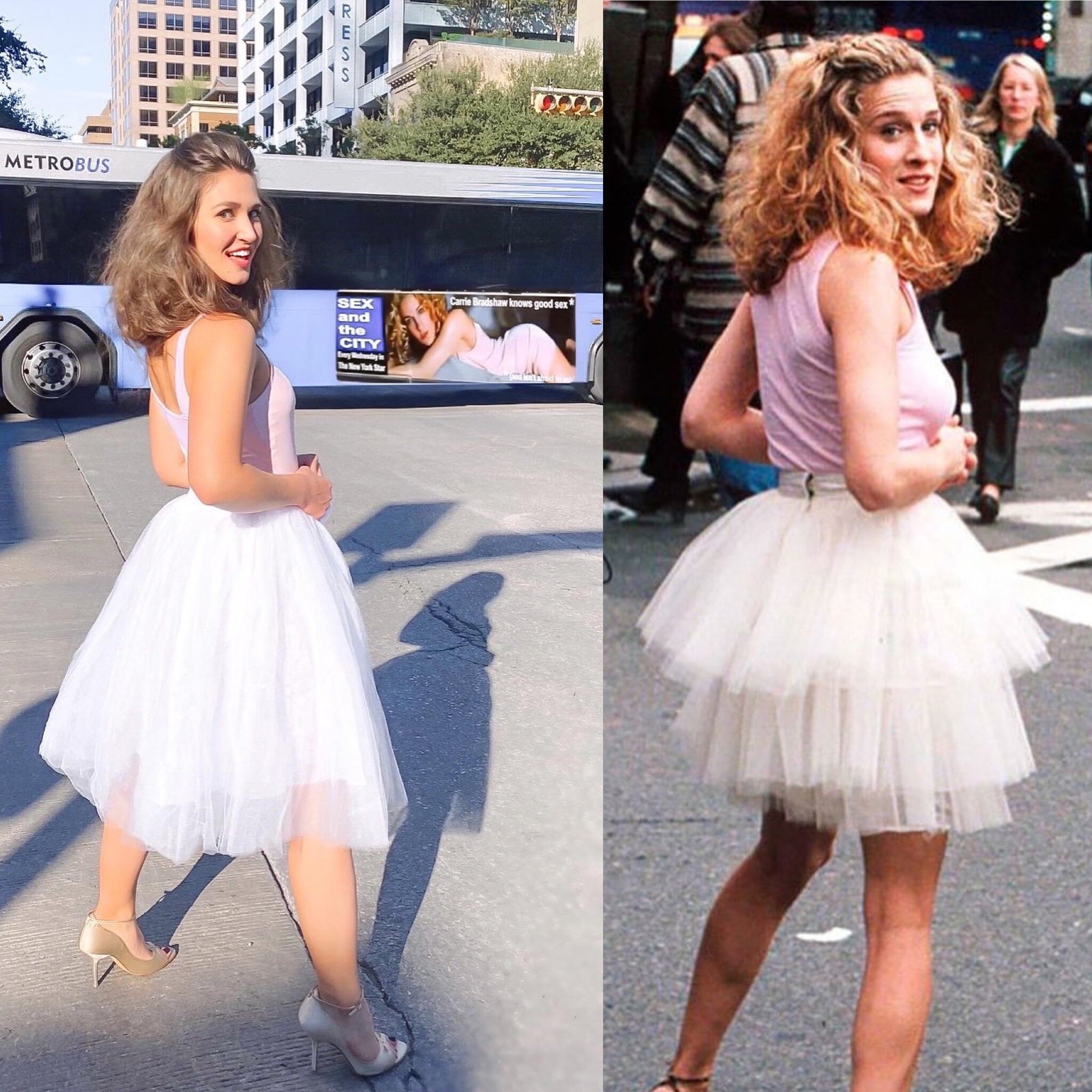 Carrie Bradshaw's Work-From-Home Outfits on Sex and the City