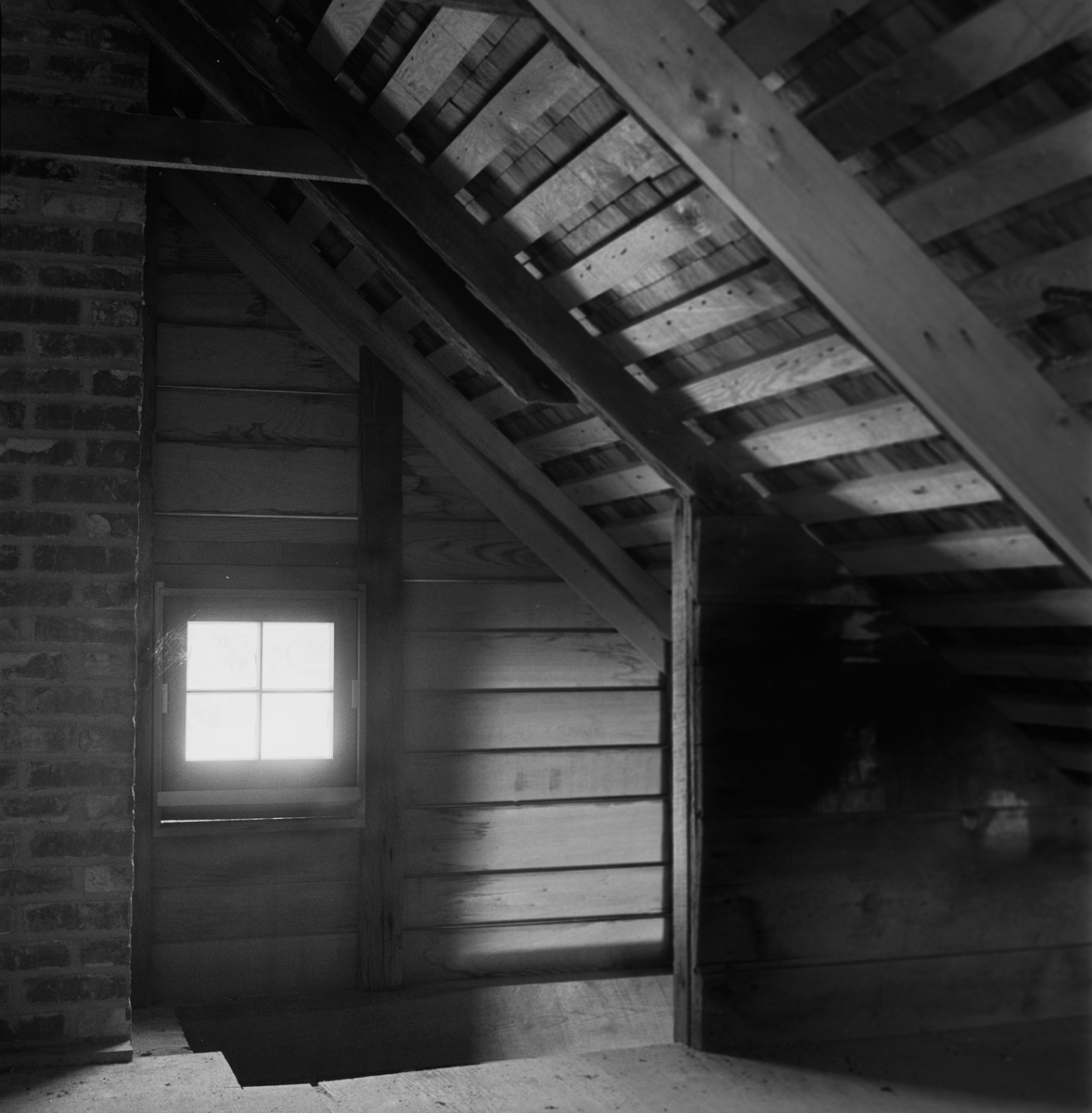 Second Floor Interior, Slave Cabin,  Maryland, 2008