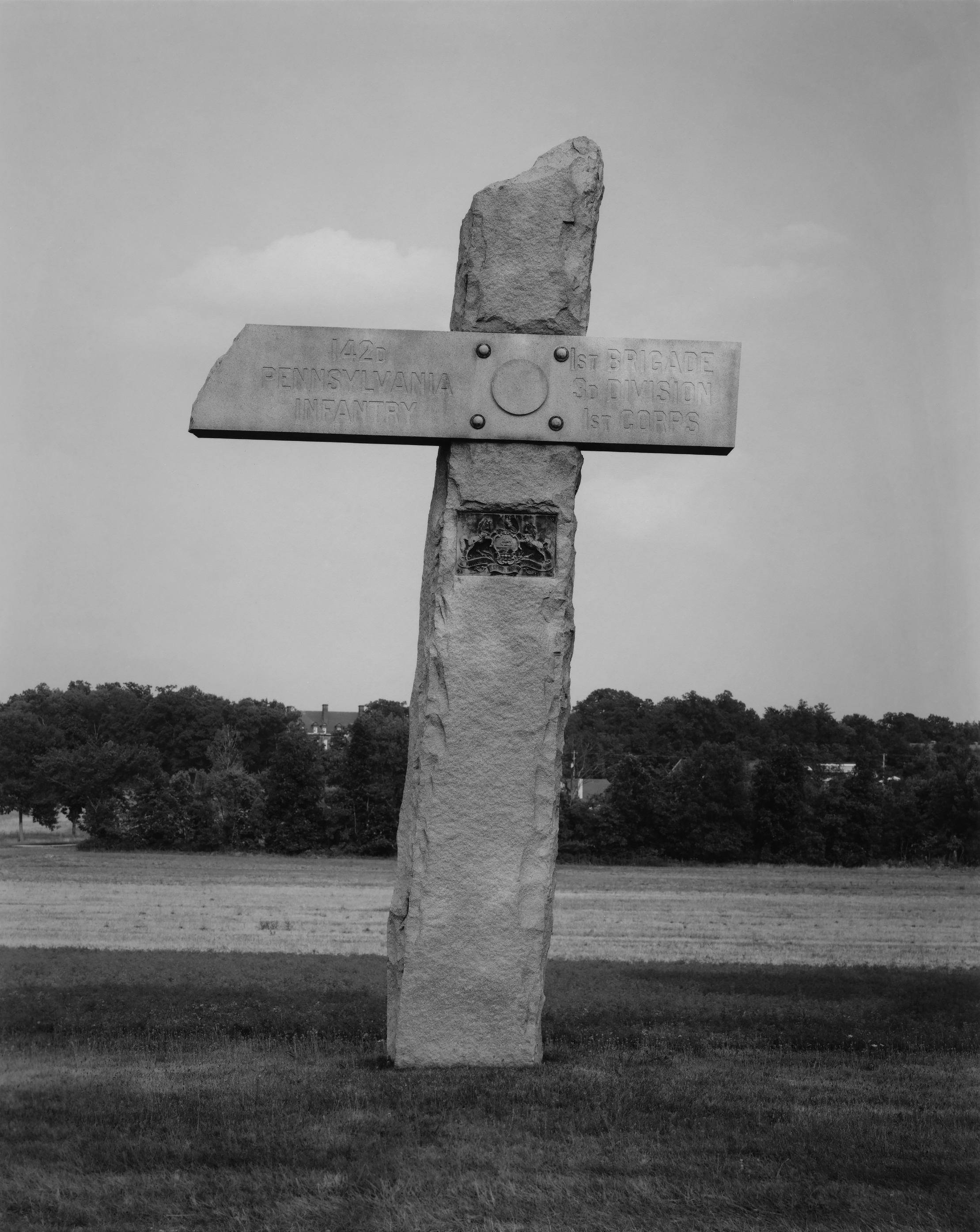 142nd Pennsylvania Infantry Monument, Gettysburg, Pennsylvania, 1994