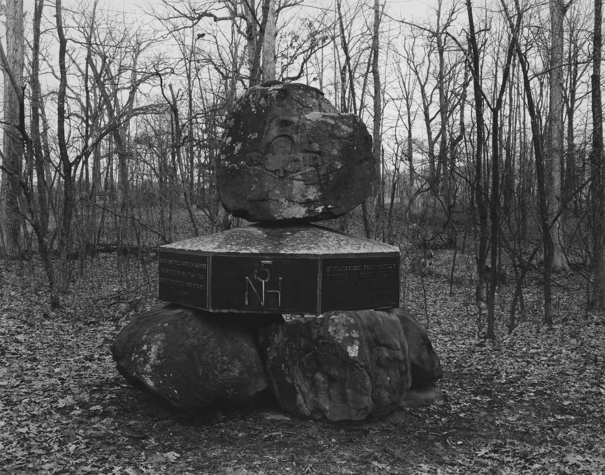 5th Infantry New Hampshire Monument, Gettysburg, Pennsylvania, 1986