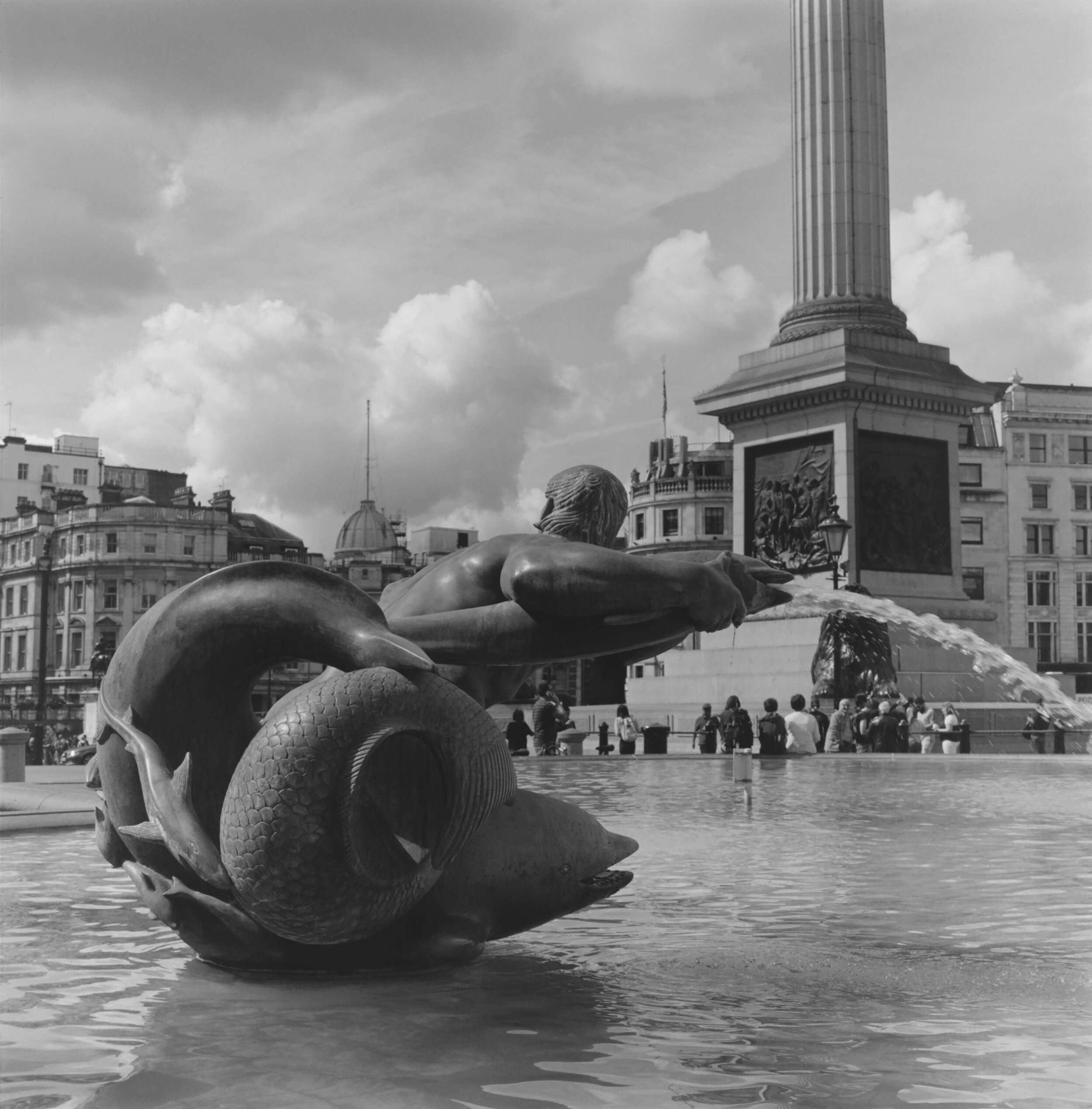 Trafalgar Square, London, UK, 2017