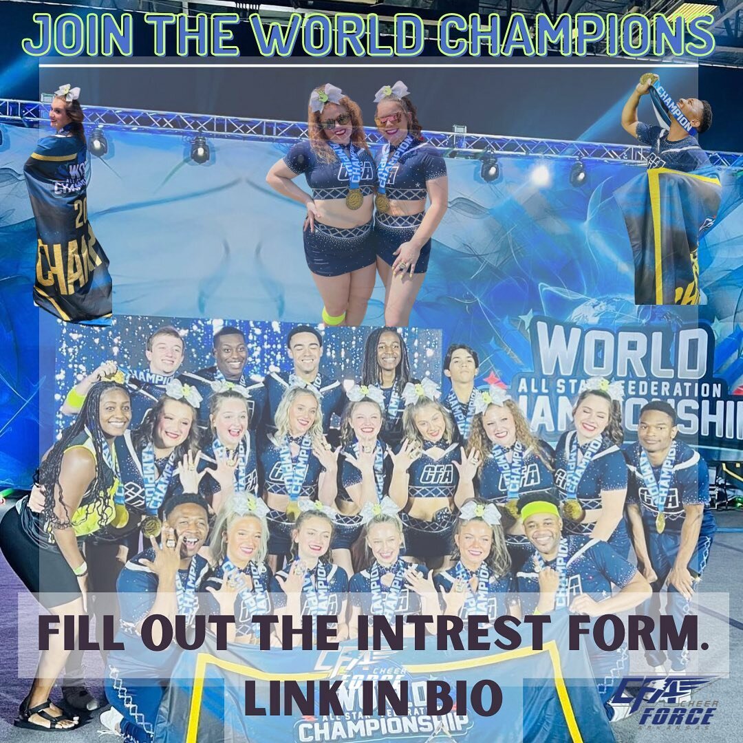 Interested in being on Nighthawks?

Calling all Level 6 athletes in college!! We want YOU to experience All Star cheerleading again!! 

Please fill out the interest form in @cfa_nighthawks bio! 

👌👌