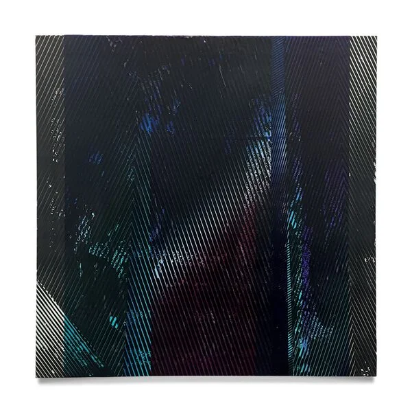 Manny Prieres, Humming, 2016, Toner and acrylic on canvas 24 x 24 in / 61 x 61cm