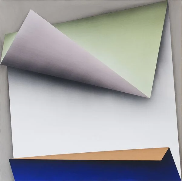 Inner Matter 6, Acrylic on linen, 39 x 39 in / 100 x 100 cm
