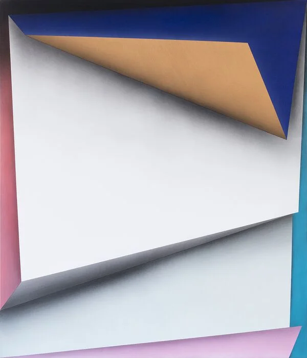 Inner Matter 12, Acrylic on linen, 55 x 47 in / 140 x 120 cm