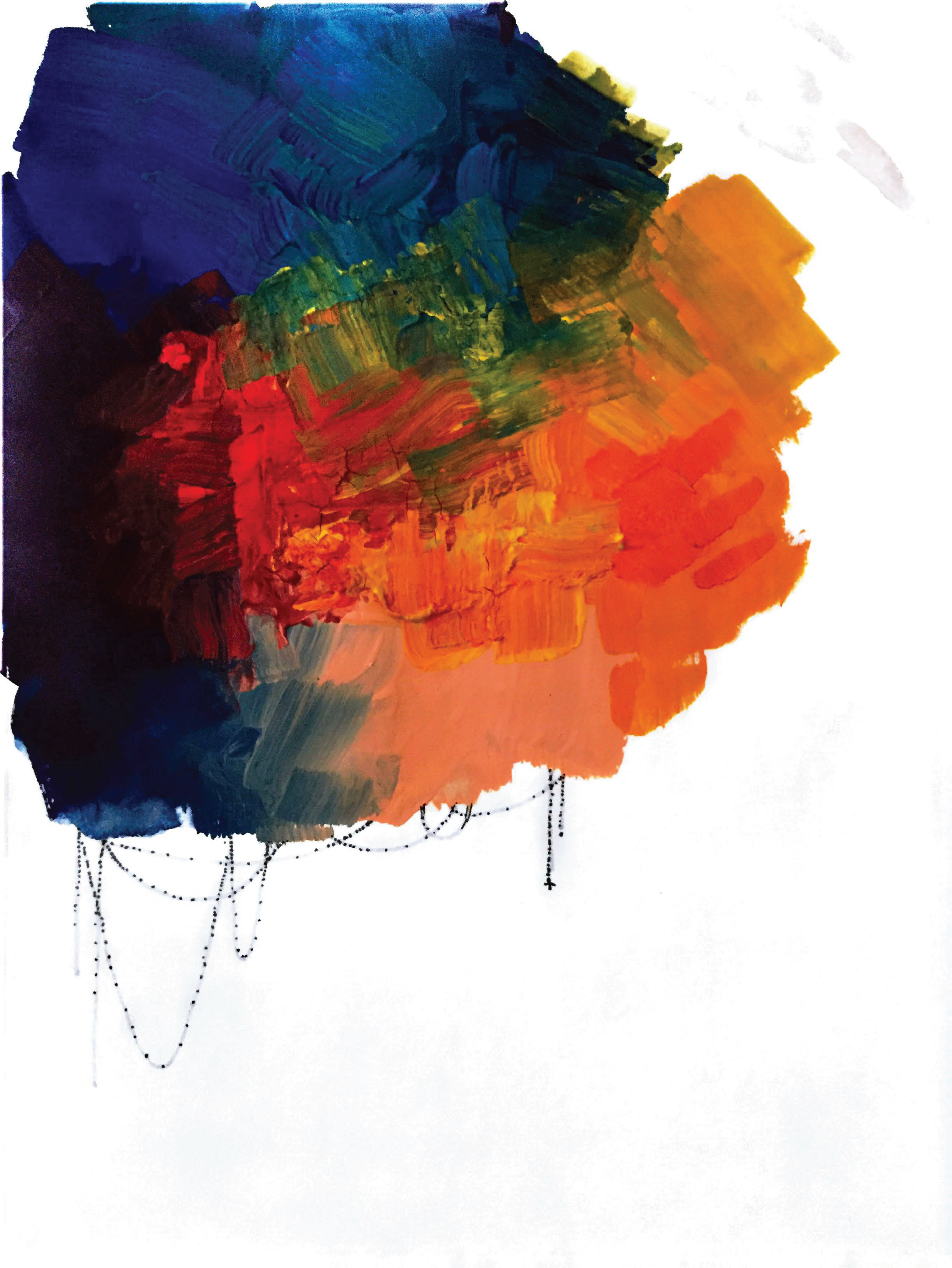 Color Study in Gouache