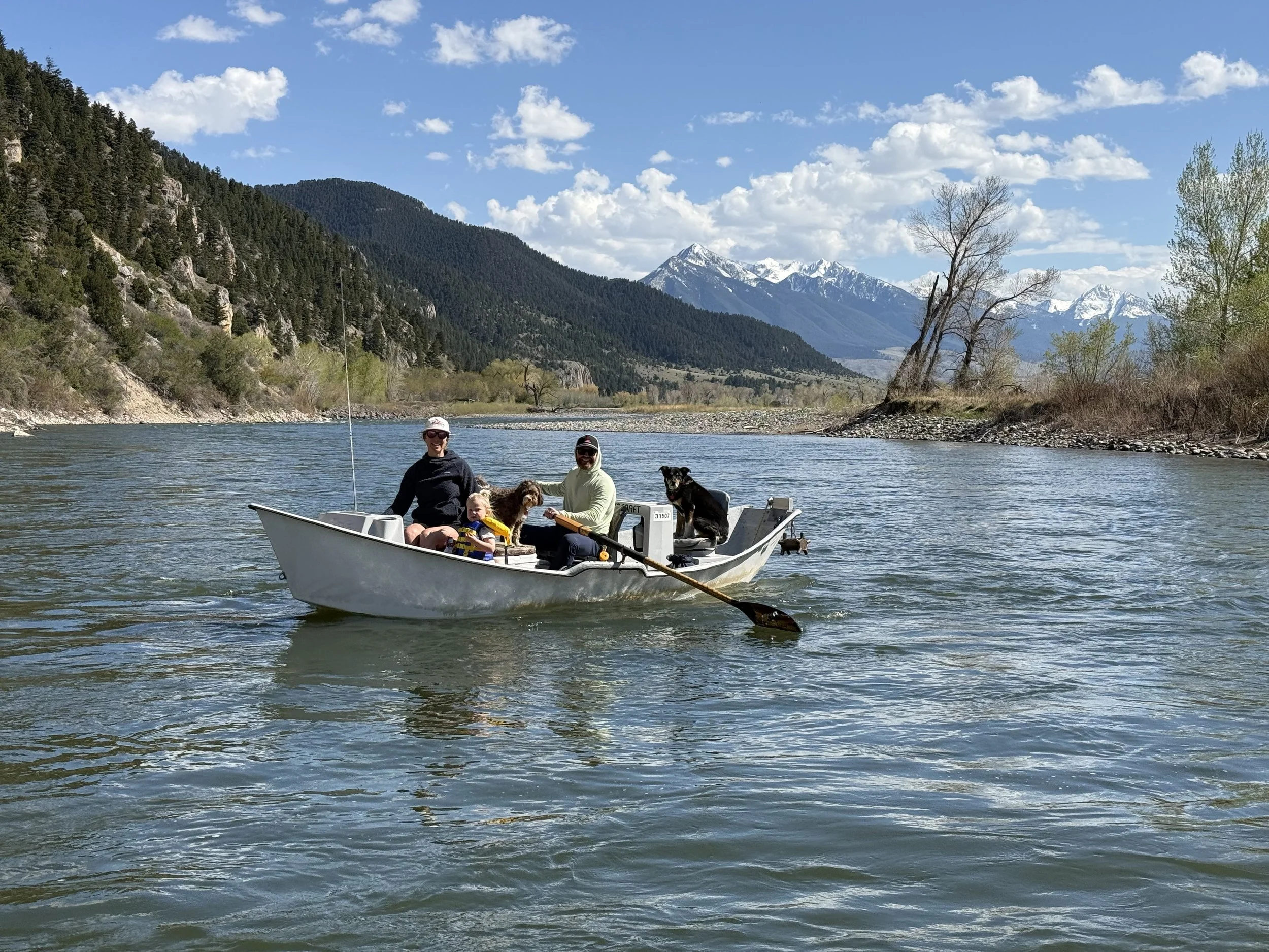 Fishing on the Yellowstone River