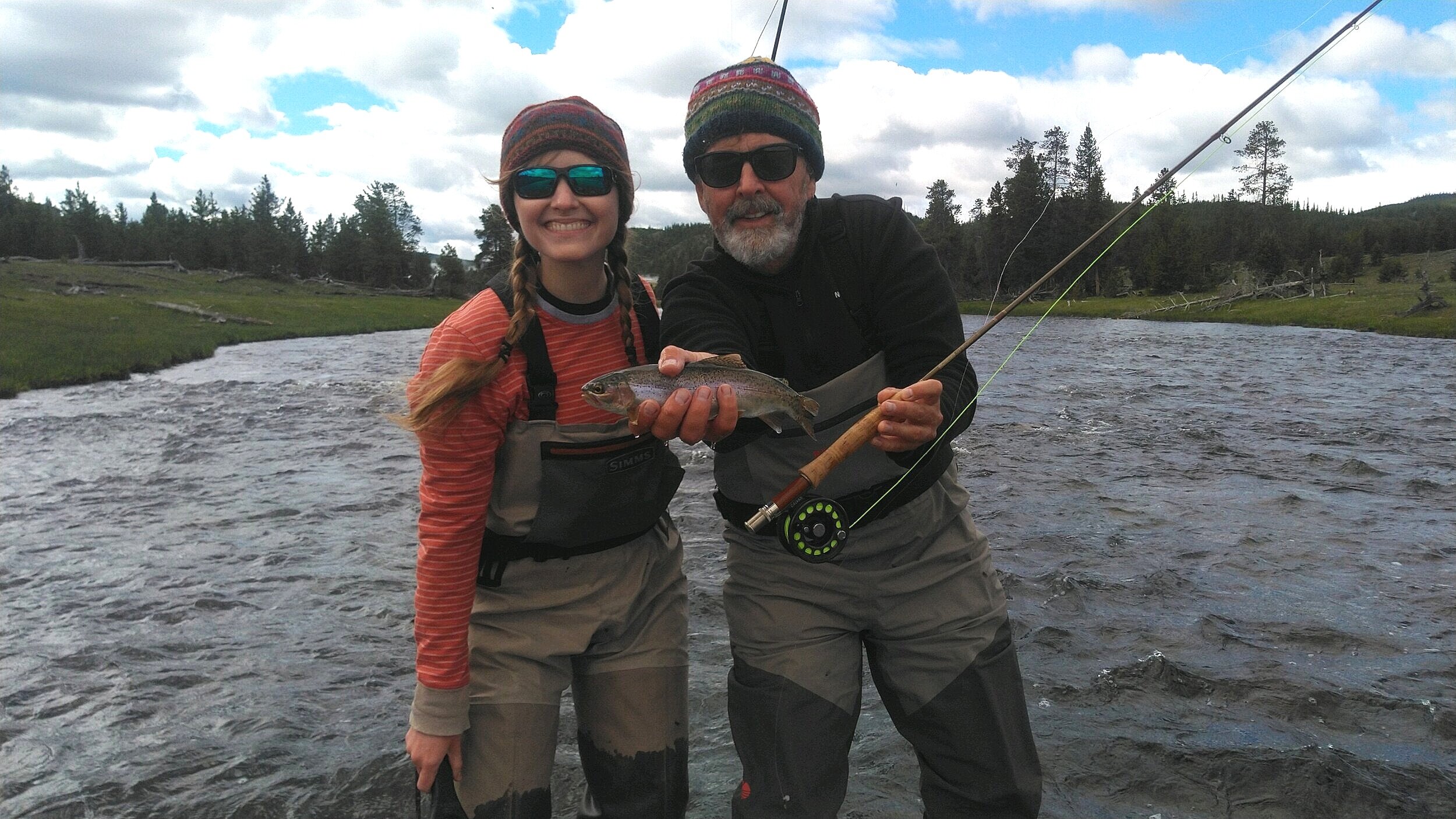 Father/daughter bonding day in the Park!