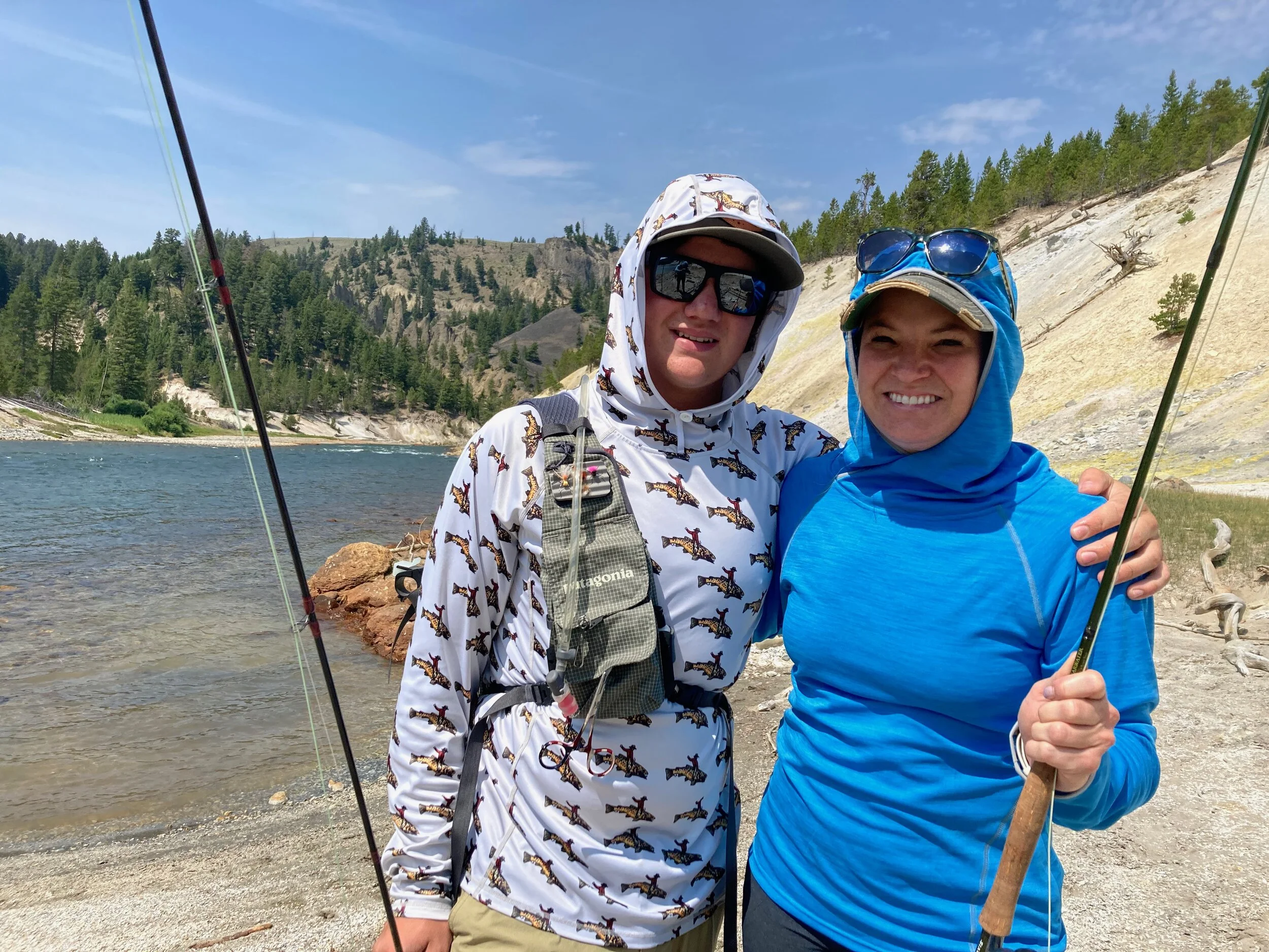 Mother/Son Bonding in Yellowstone!