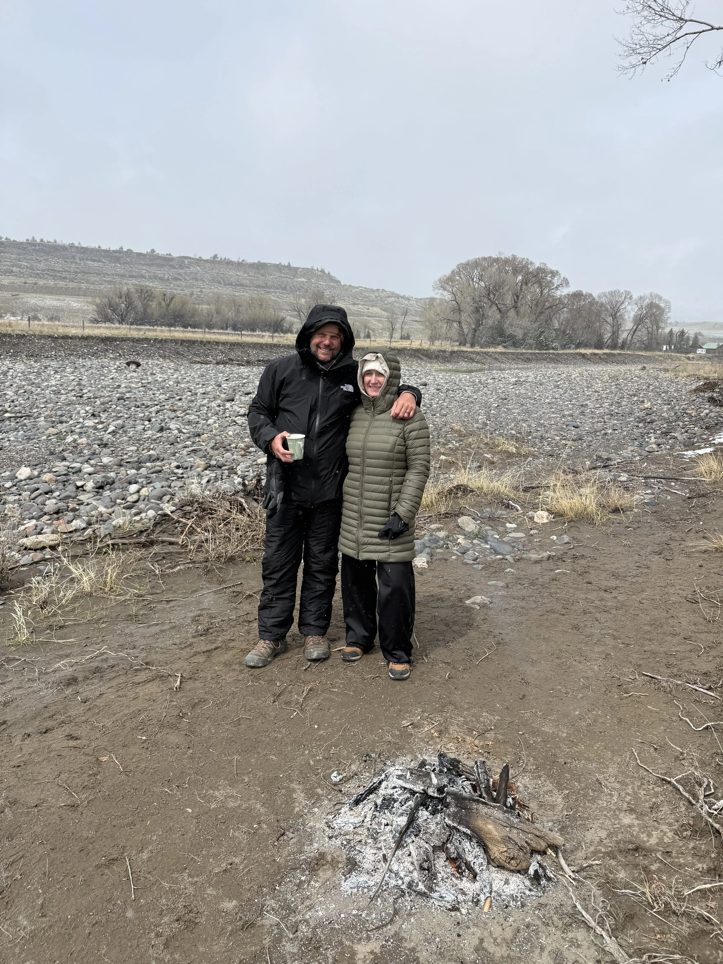 Lunch on the Yellowstone River