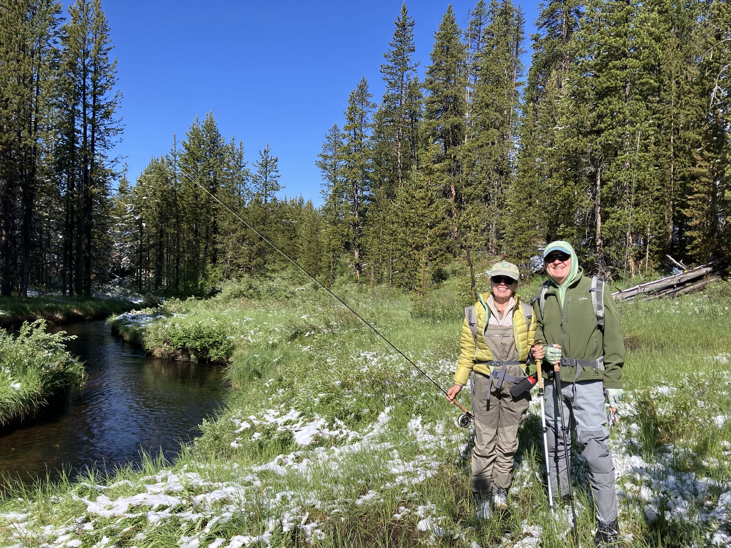 Gibbon River Fishing