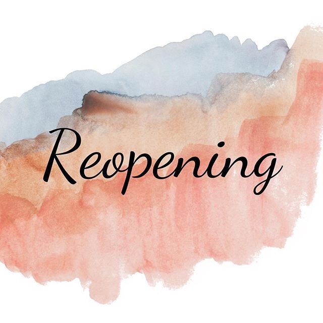 Hello to all of our lovely clients! 
We have gotten the go ahead to be open! We do ask that you be patient with us the next couple of days as we are finding out this news the same time as everyone else. There will be instructions posted for reopening