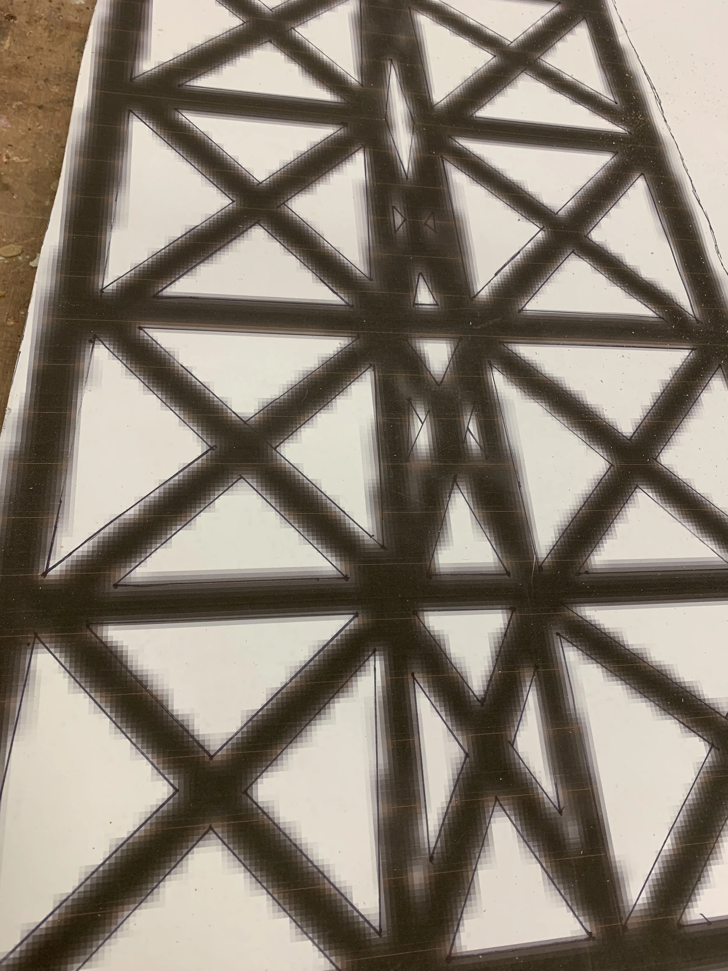 Tracing the cuts to be made