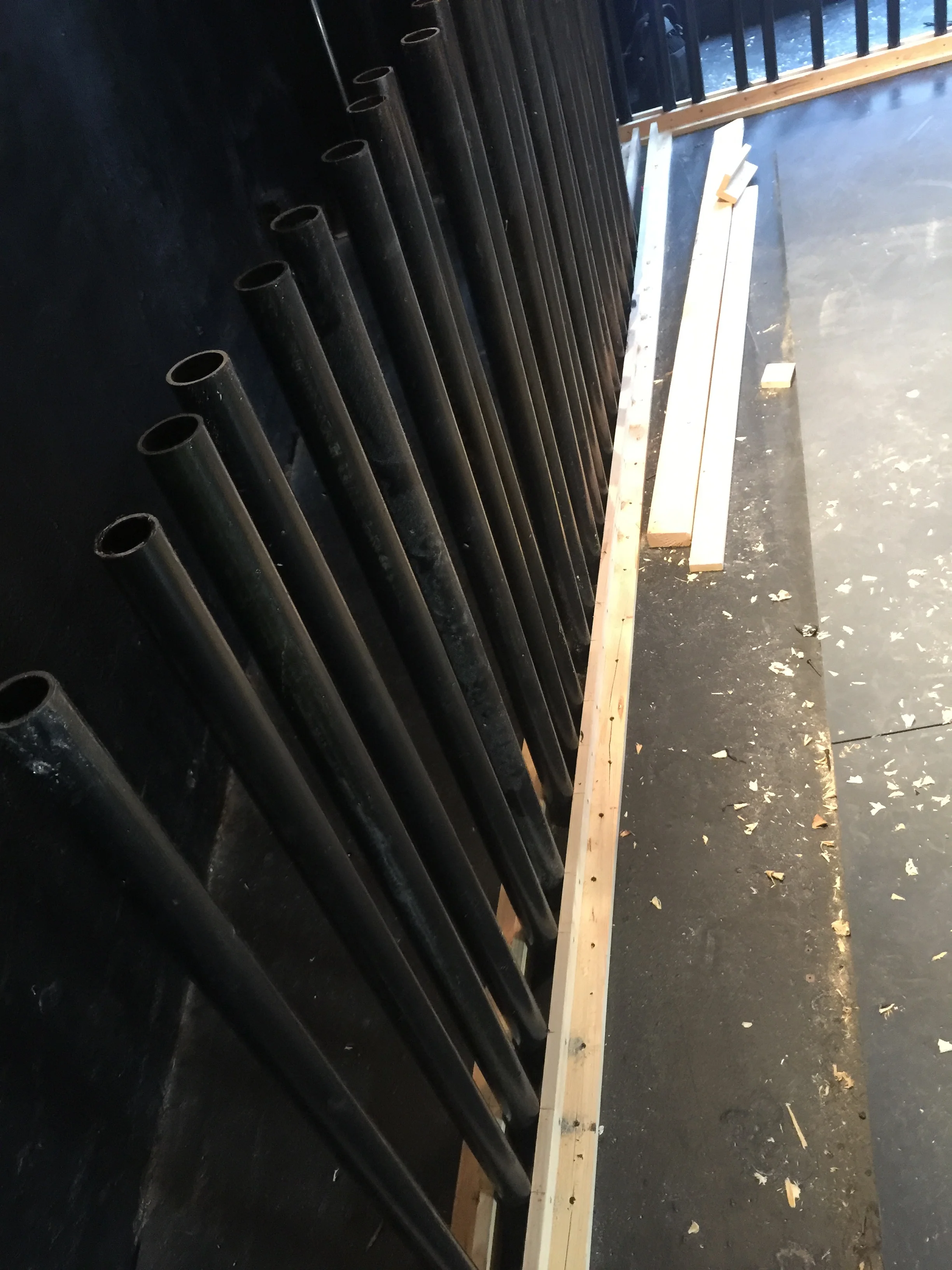 Piping walls for In Between