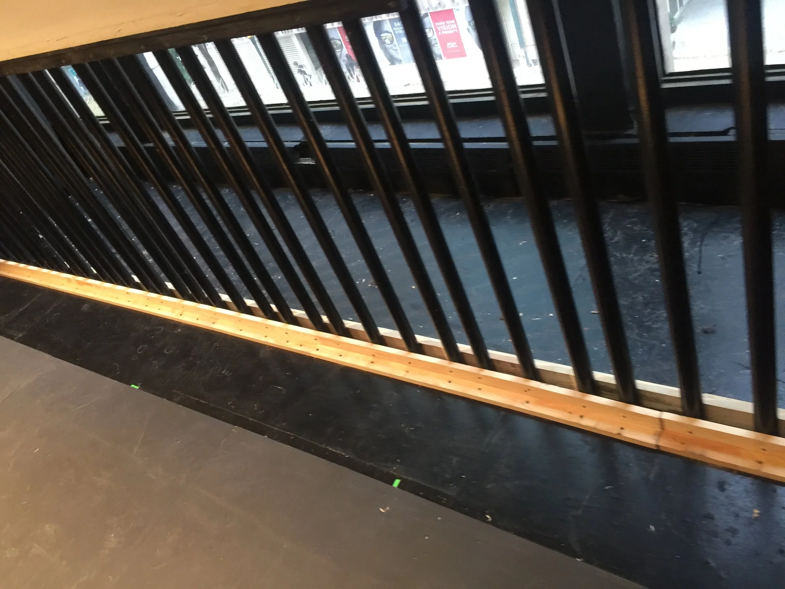 In Between Lower Wall Portions