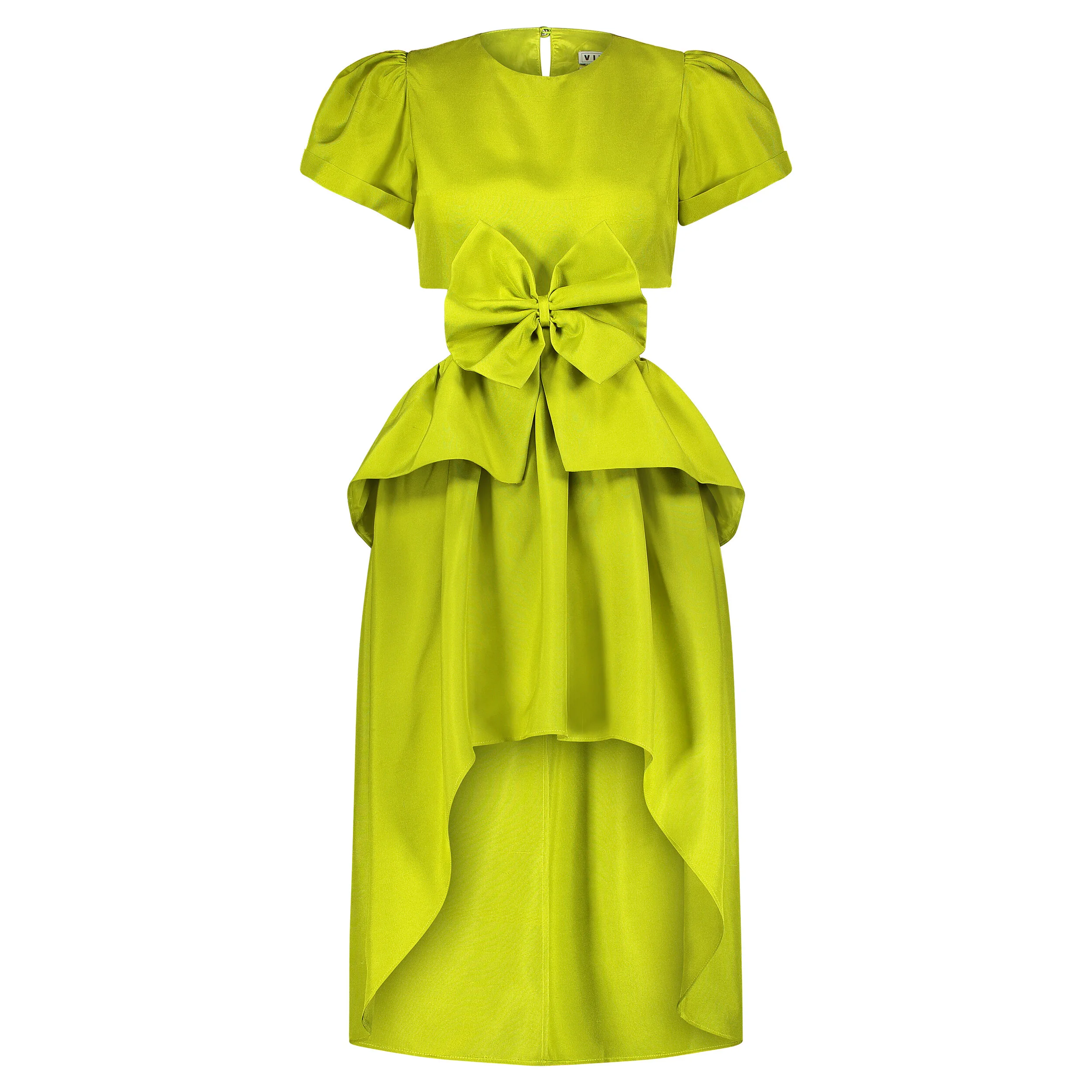 avocado green dress