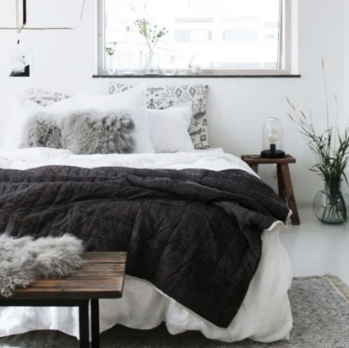 The Black & White Monochrome Scheme : Always a classic and doesn't date.