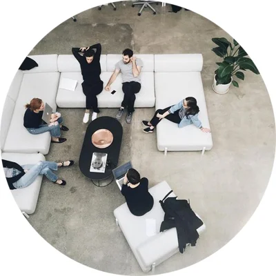 Stylish lobby design