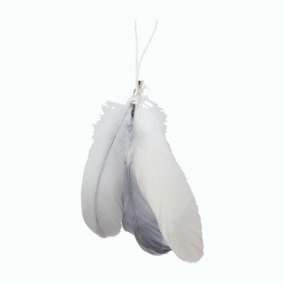 Multiple-feather decoration