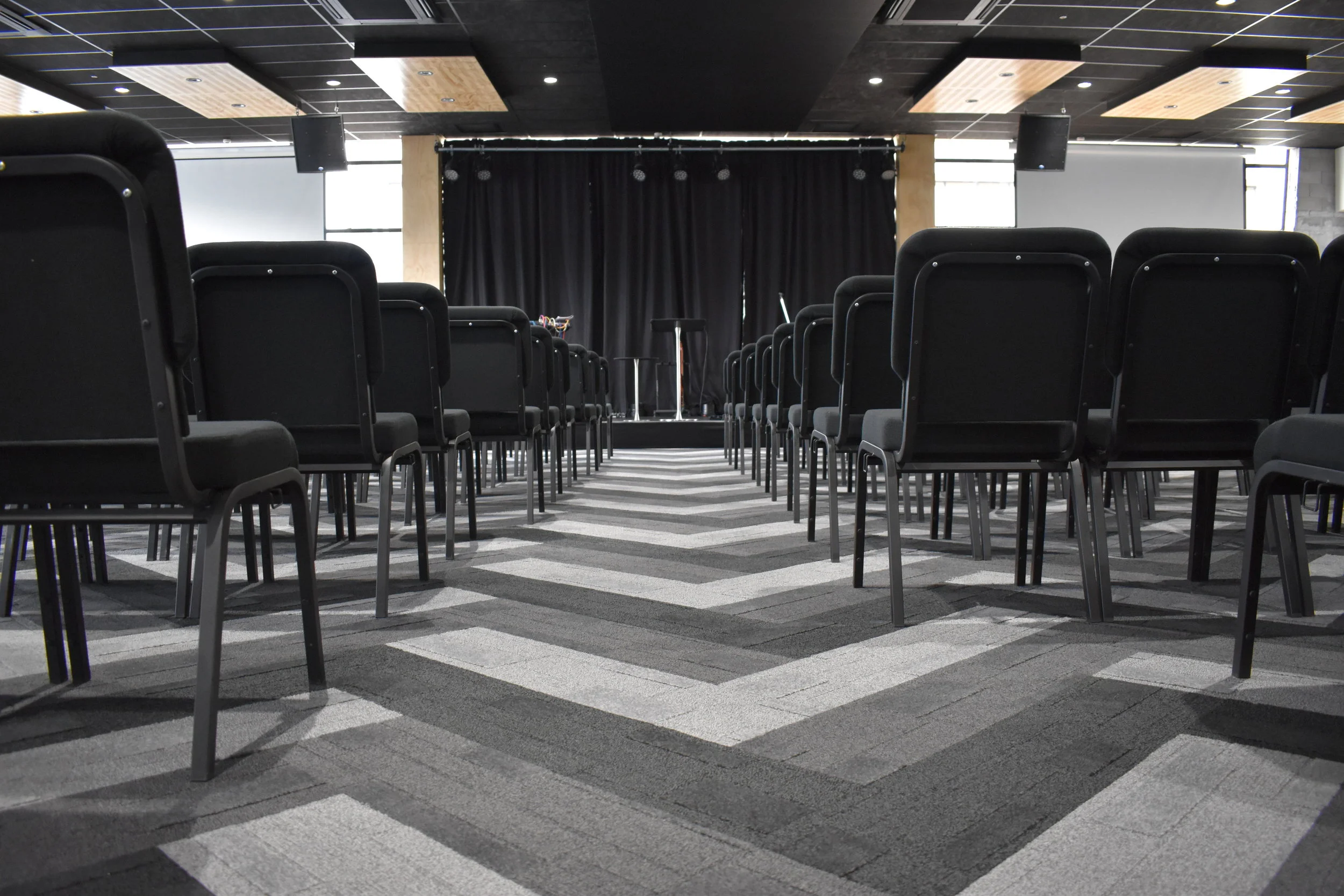 Faith City Church, Auckland NZ - Central Spine - Pocketspace Commercial Interior Design