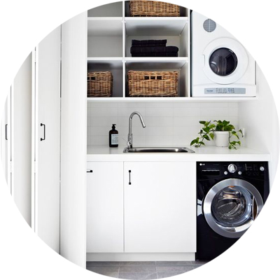 A Basic Guide To Laundry Design, Laundry Wall Cabinets Nz
