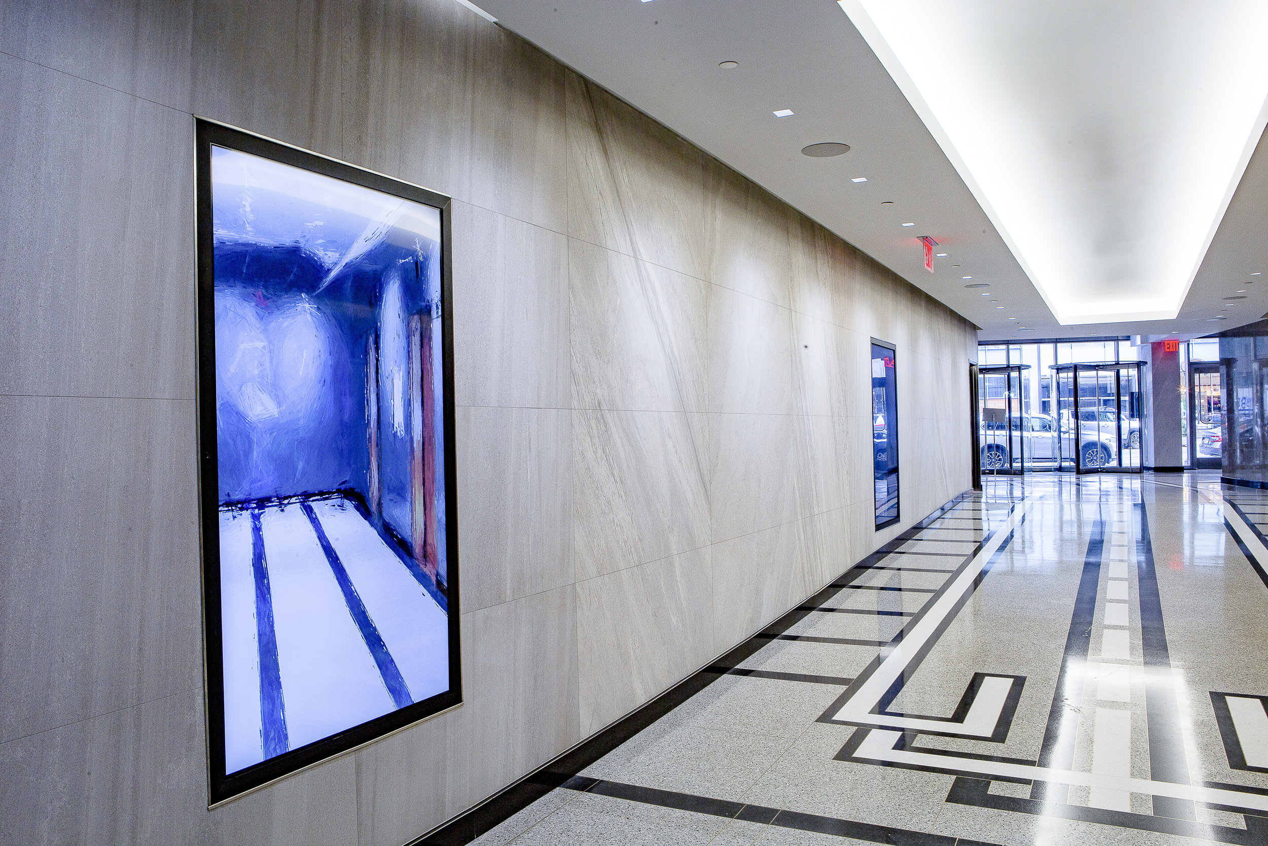 Software Mirror at 10 Times Square Lobby