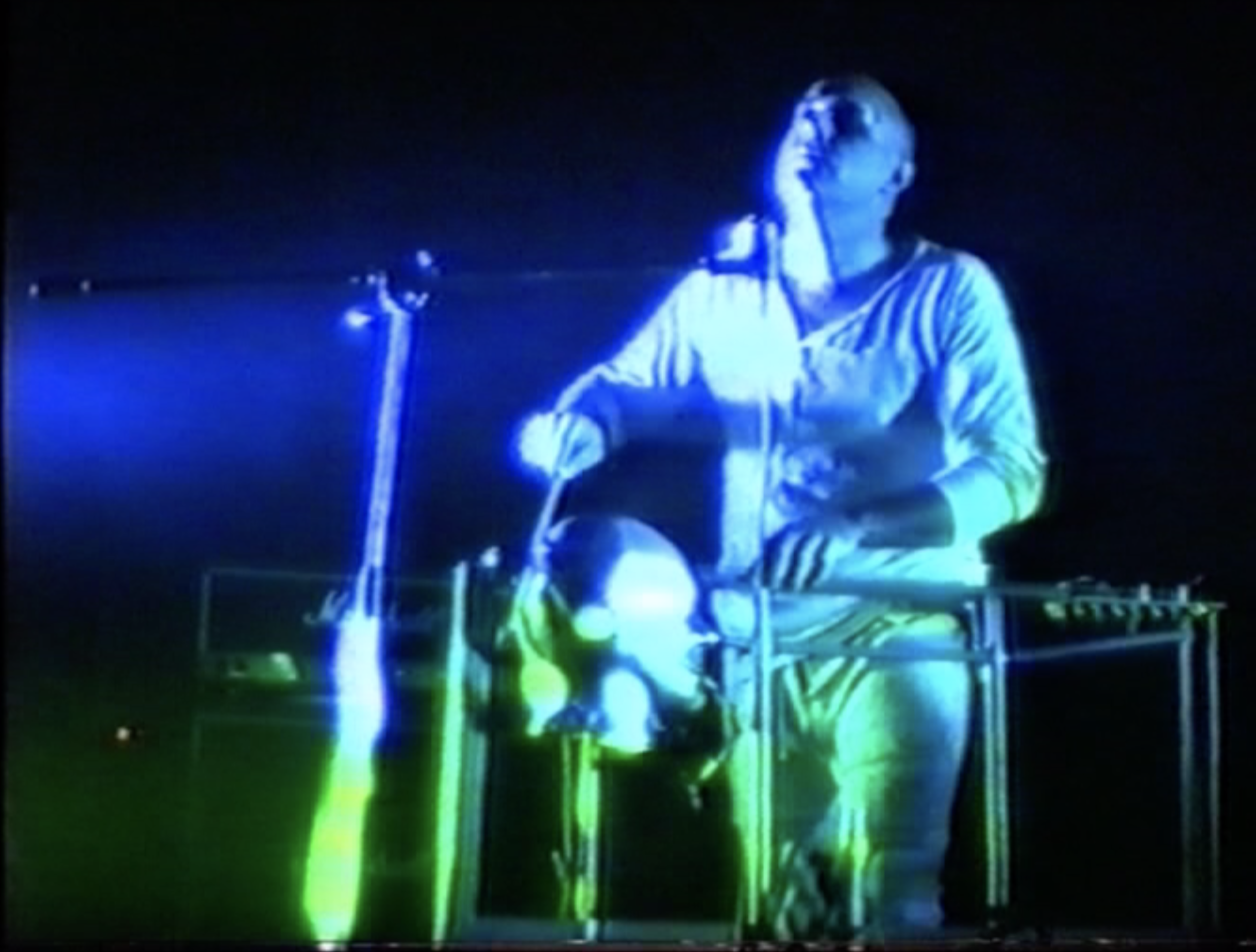 Image from  0.5 Media, Performance video, 1987