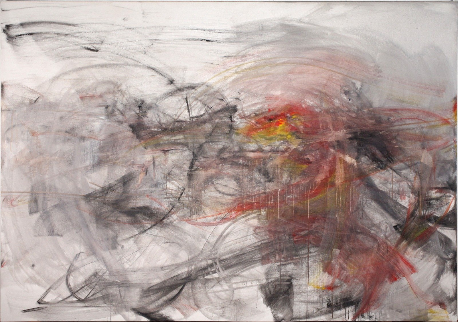 Grace, (Whitworth) 2015, oil on canvas, 87 x 123 inches