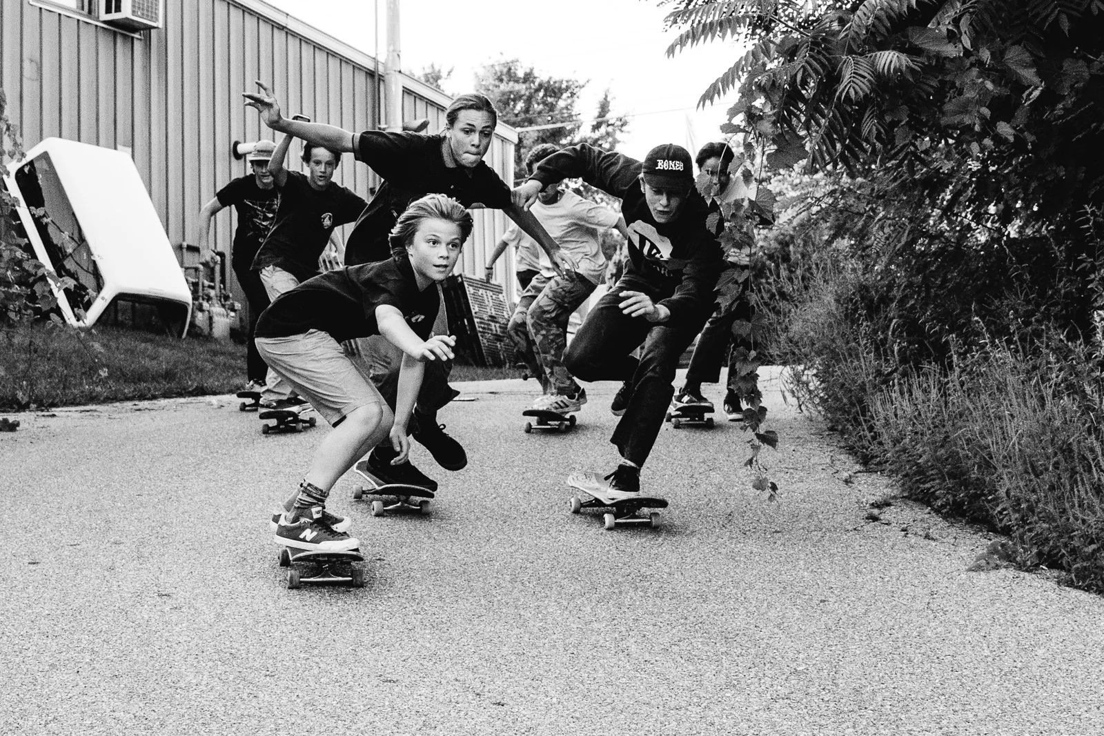Heard there was a Snickers bar at that bottom of the hill. Photo: @DeanBlottoGray