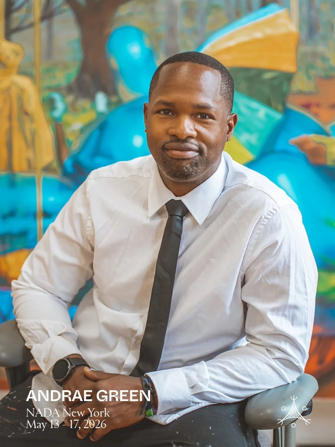 Artist Focus: Andrae Green

Andrae Green&rsquo;s (@andraegreenstudios) paintings render a Caribbean reality shaped by memory, motion, and the spiritual weight of water. In our upcoming NADA New York presentation, these ideas take form through blurred