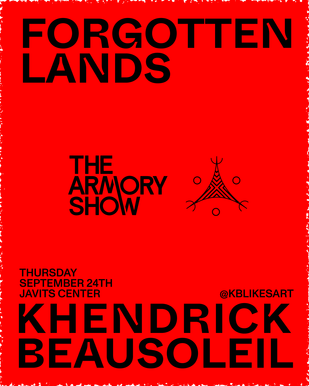 The Armory Show 2026: FORGOTTEN LANDS x Khendrick Beausoleil