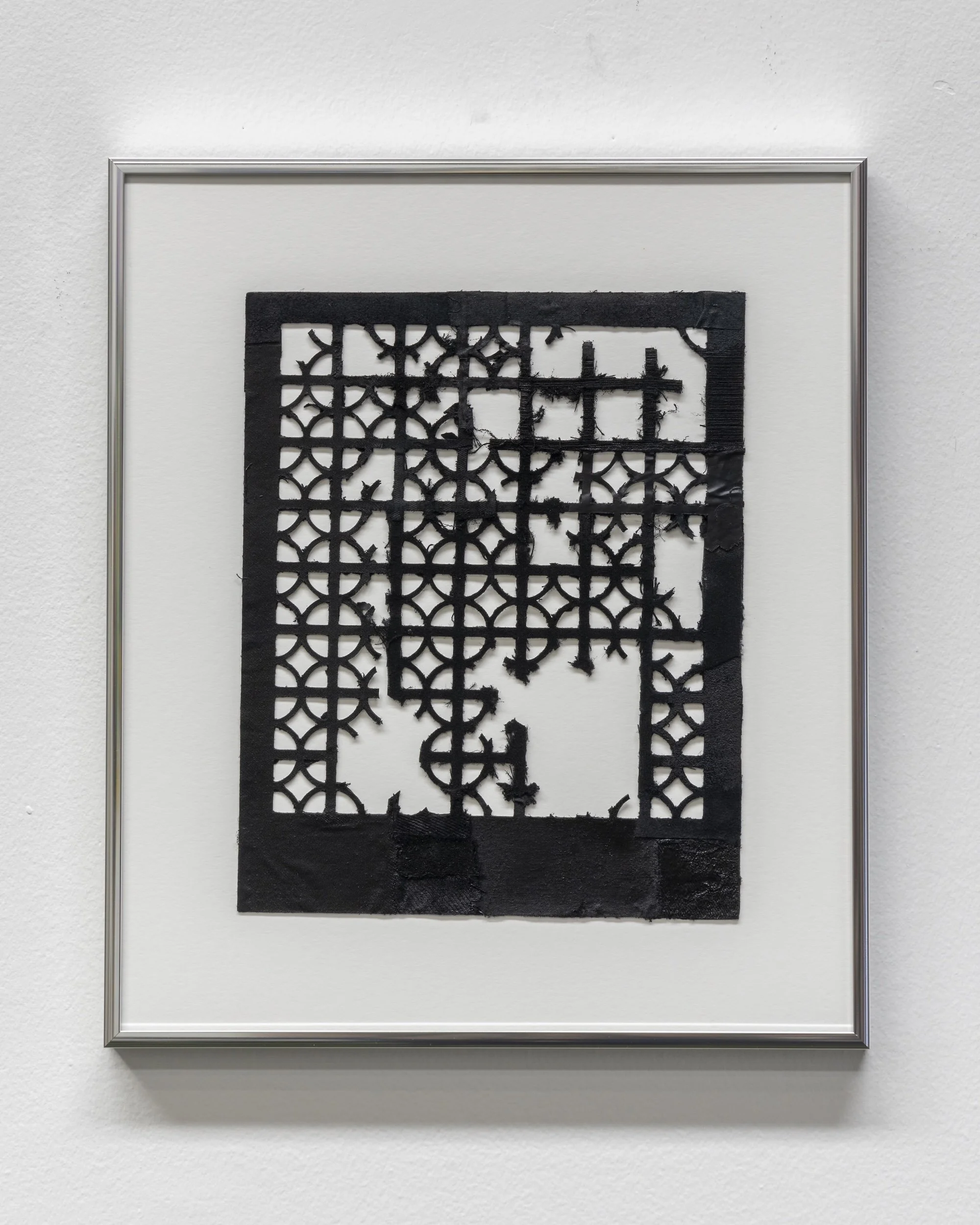 Cyle Warner: Untitled wall remnant, 2025