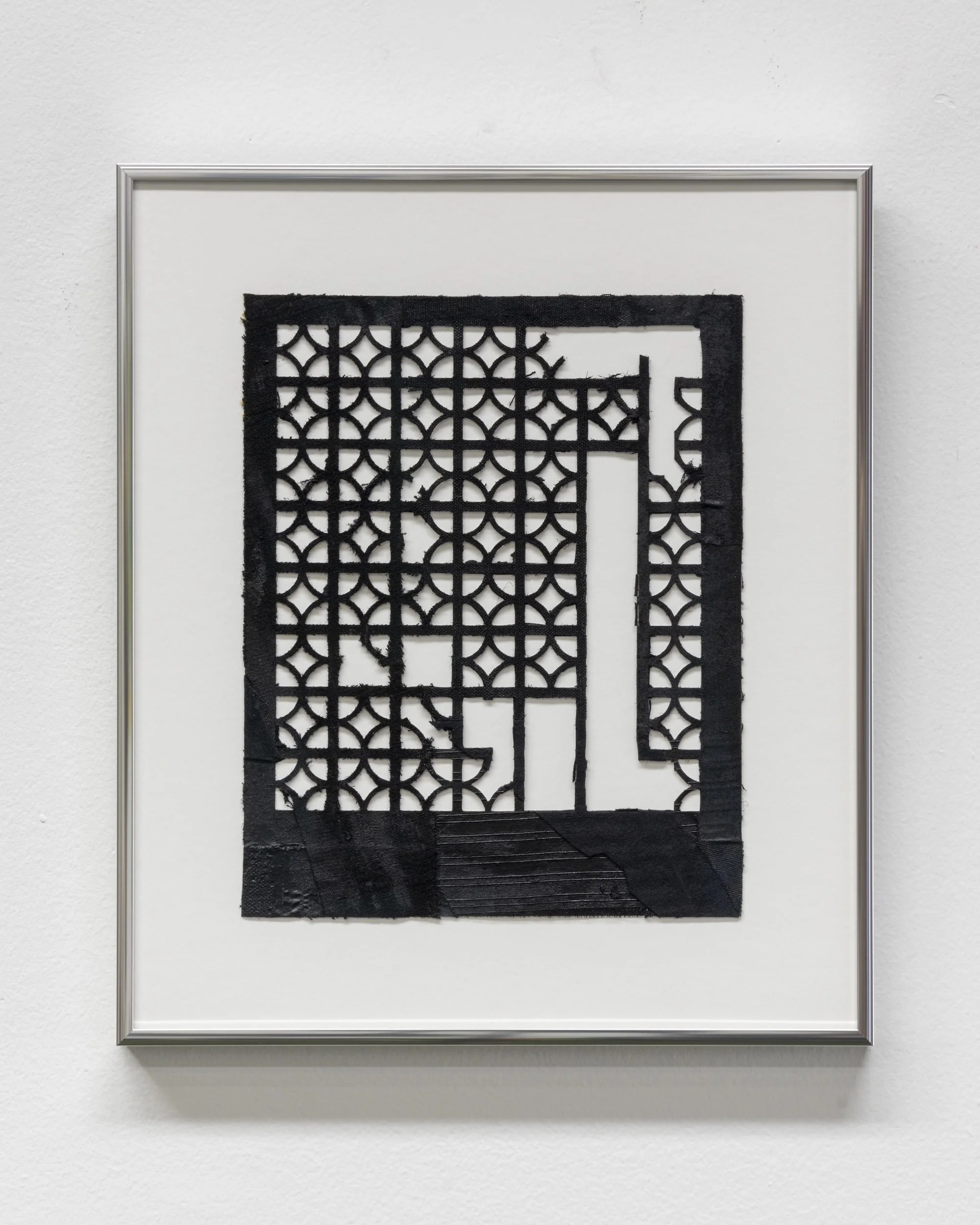 Cyle Warner: Untitled wall remnant, 2025