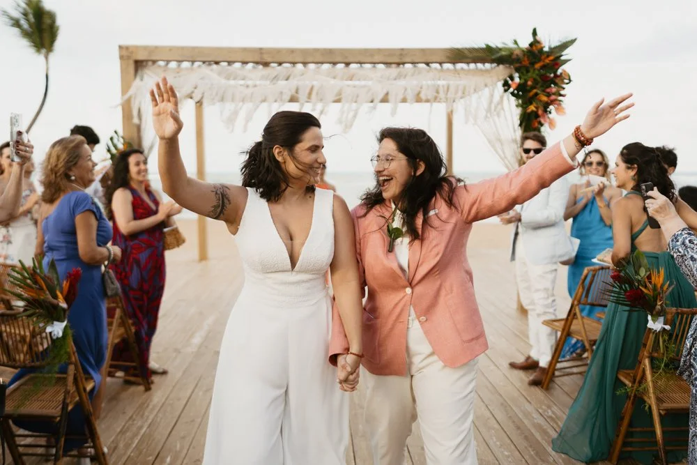 Destination Wedding in Punta Cana: The Energetic LGBTQ+ Celebration of Gabi and Giu